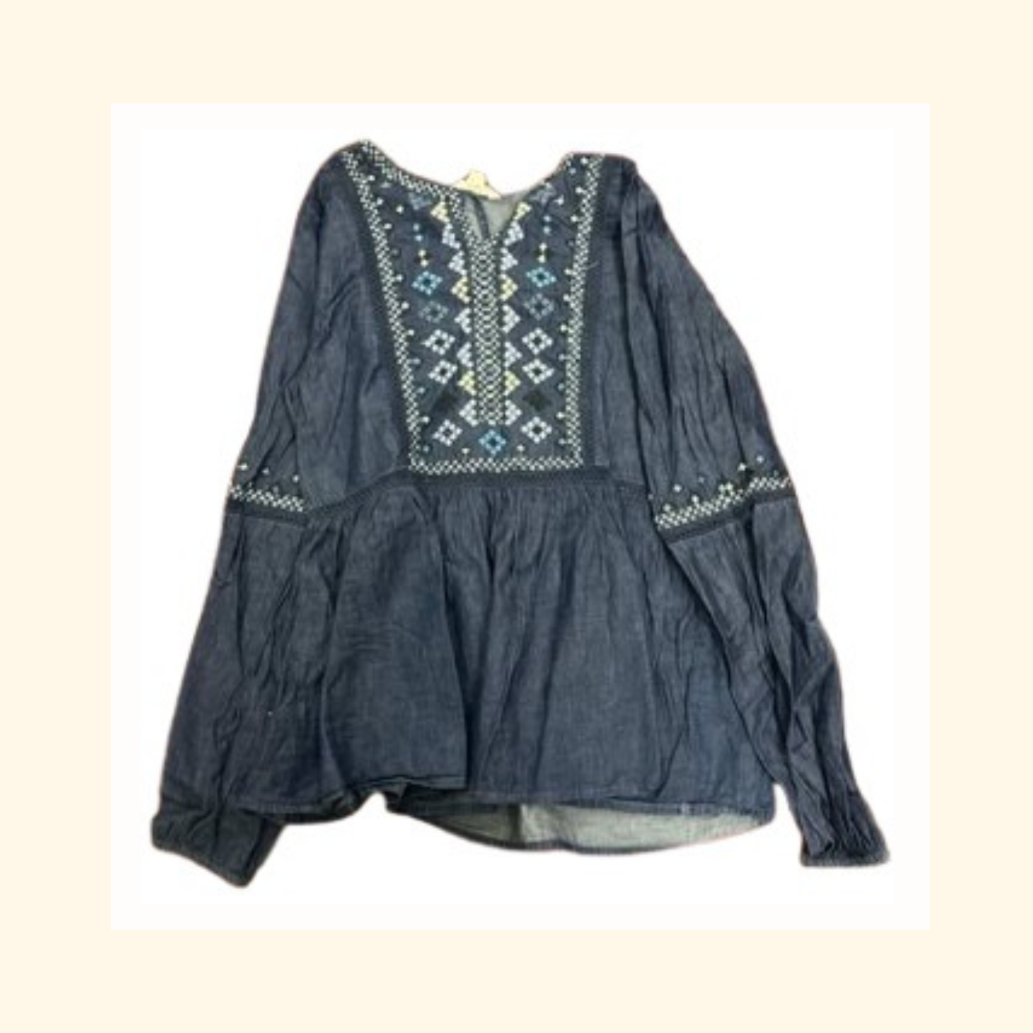 Casual Blue Kurti Top