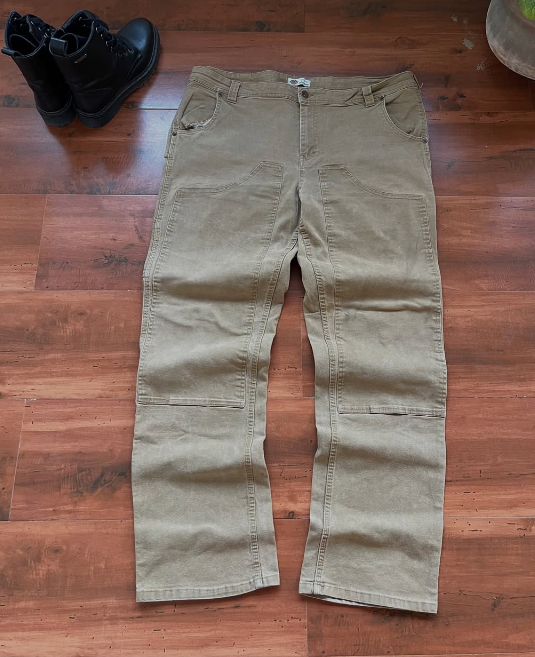 VINTAGE DICKIES DOUBLE KNEE WORKWEAR PANT (RARE FIND)