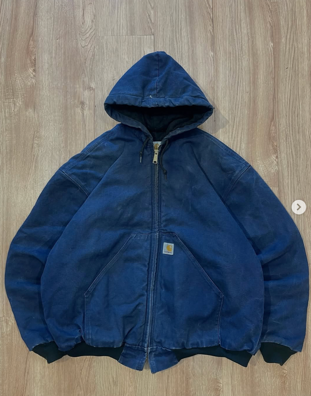CARHARTT BlUE ACTIVE JACKET