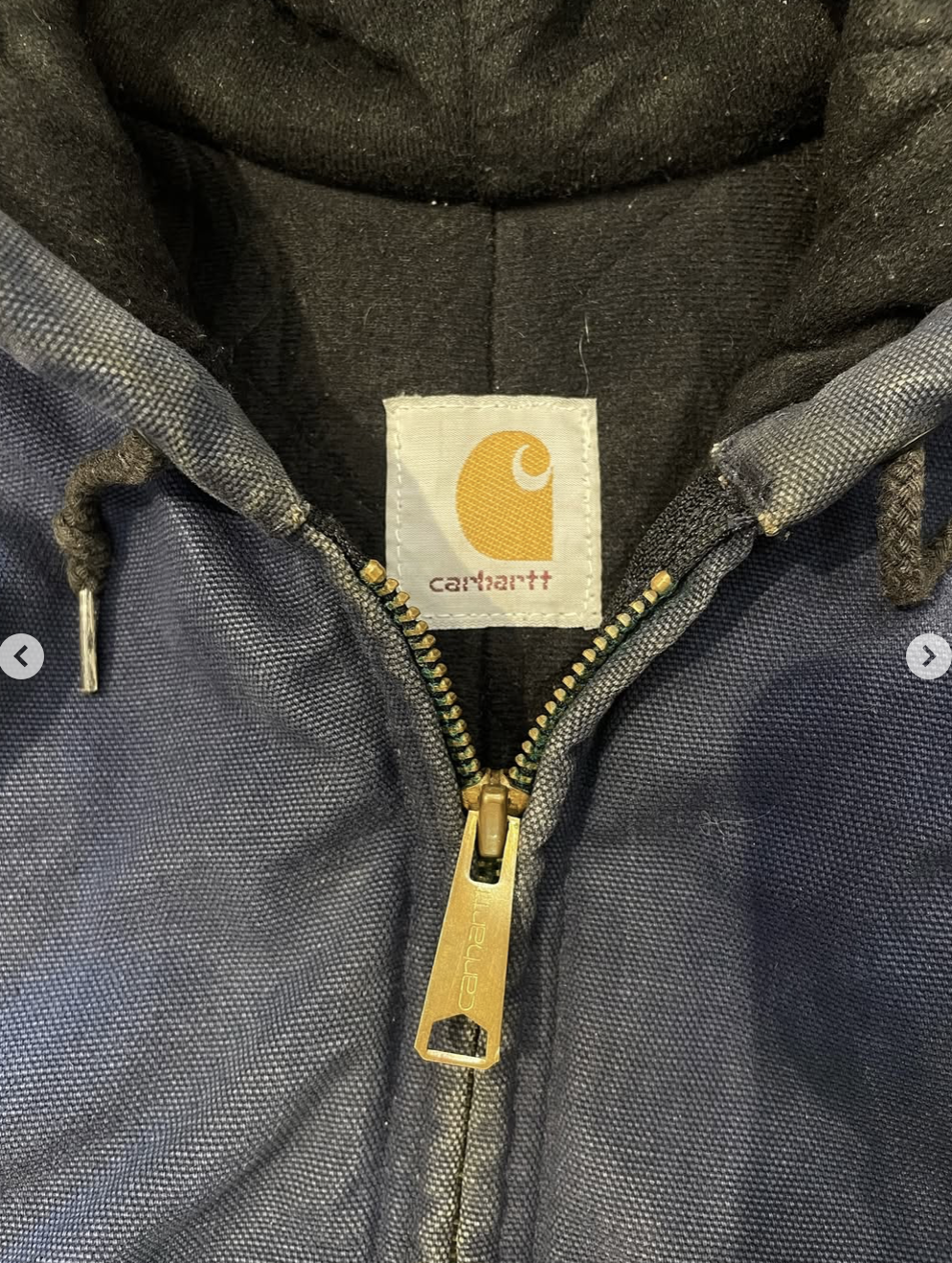 CARHARTT BlUE ACTIVE JACKET