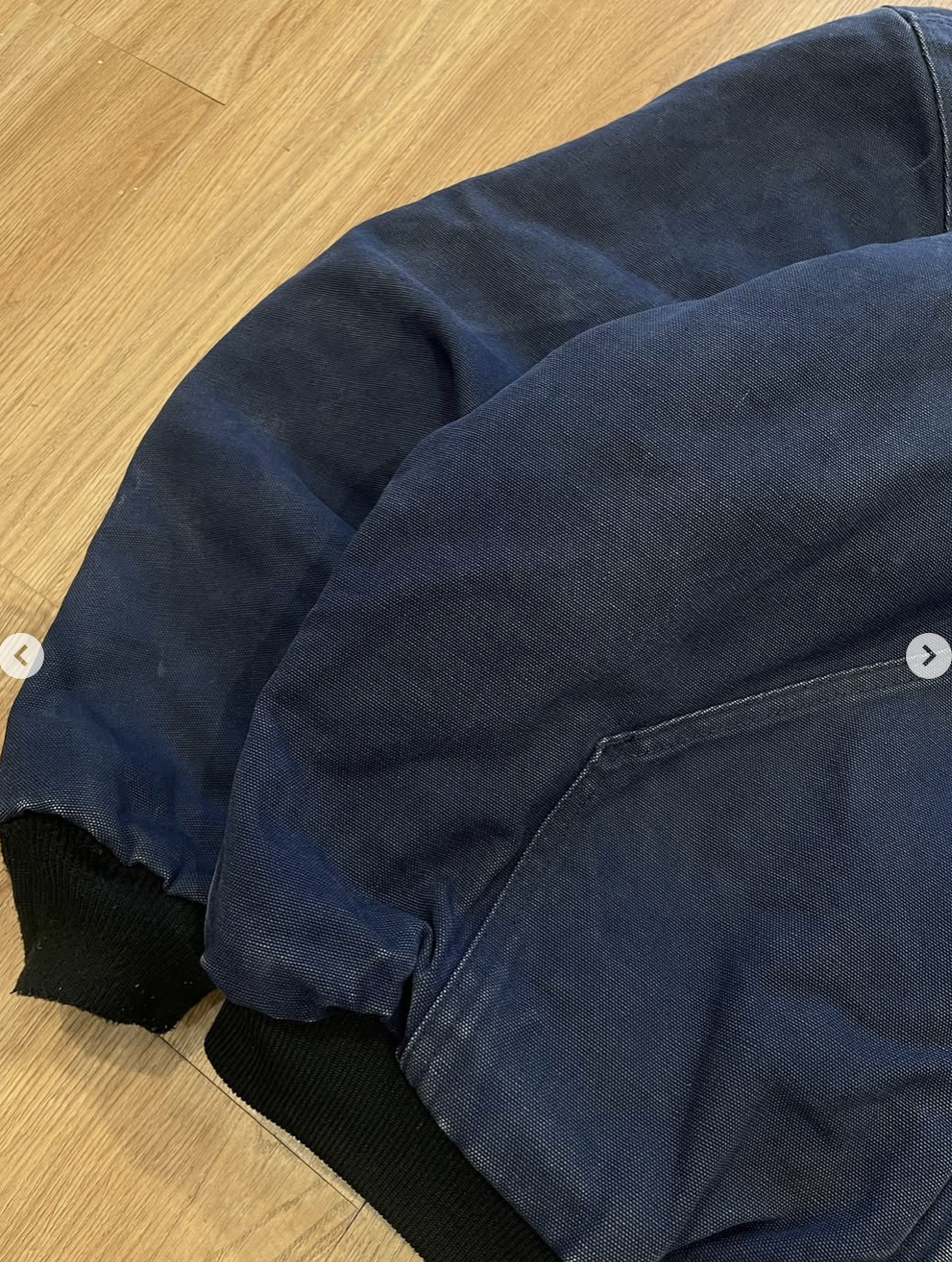 CARHARTT BlUE ACTIVE JACKET