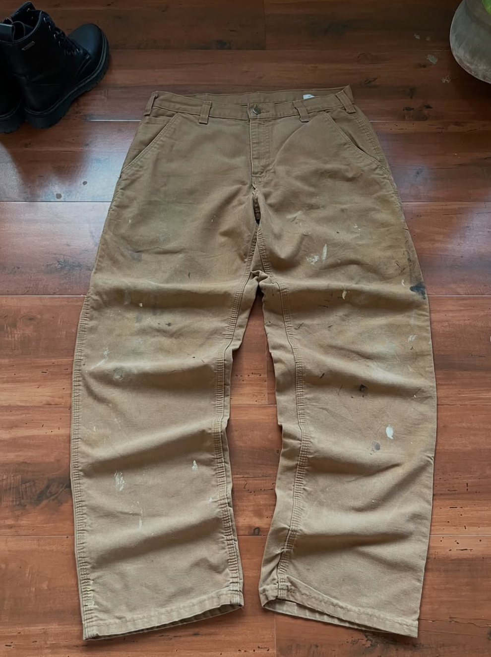 VINTAGE CARHARTT (383-51) WORKWEAR PANT (RARE FIND)