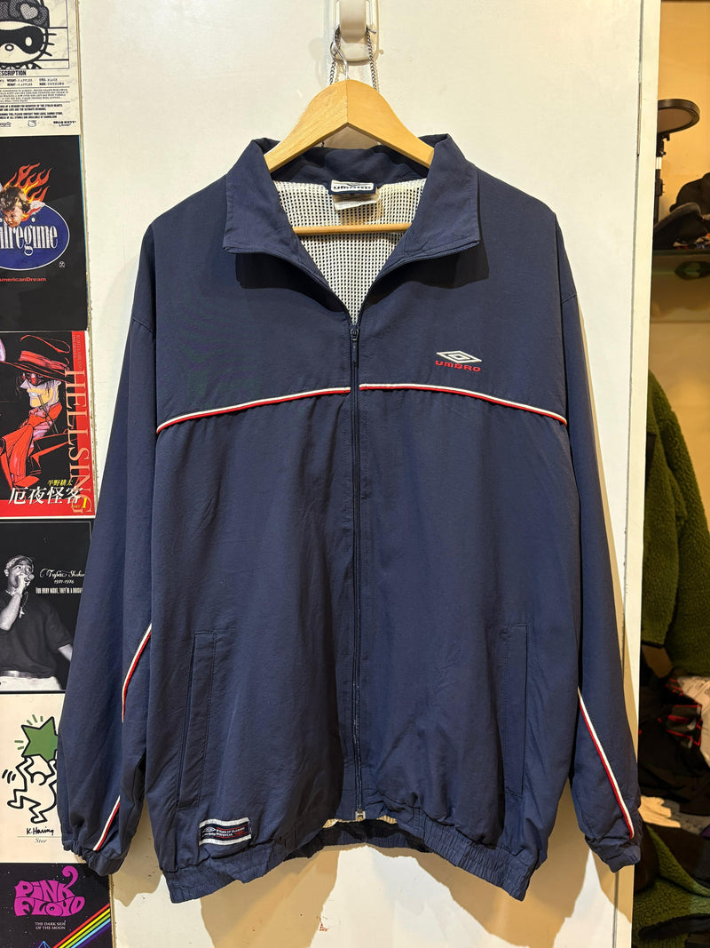 UMBRO NAVY BLUE WIND CHEATER