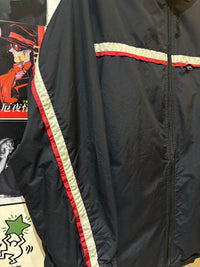 NIKE NAVY BLUE AND RED WIND CHEATER