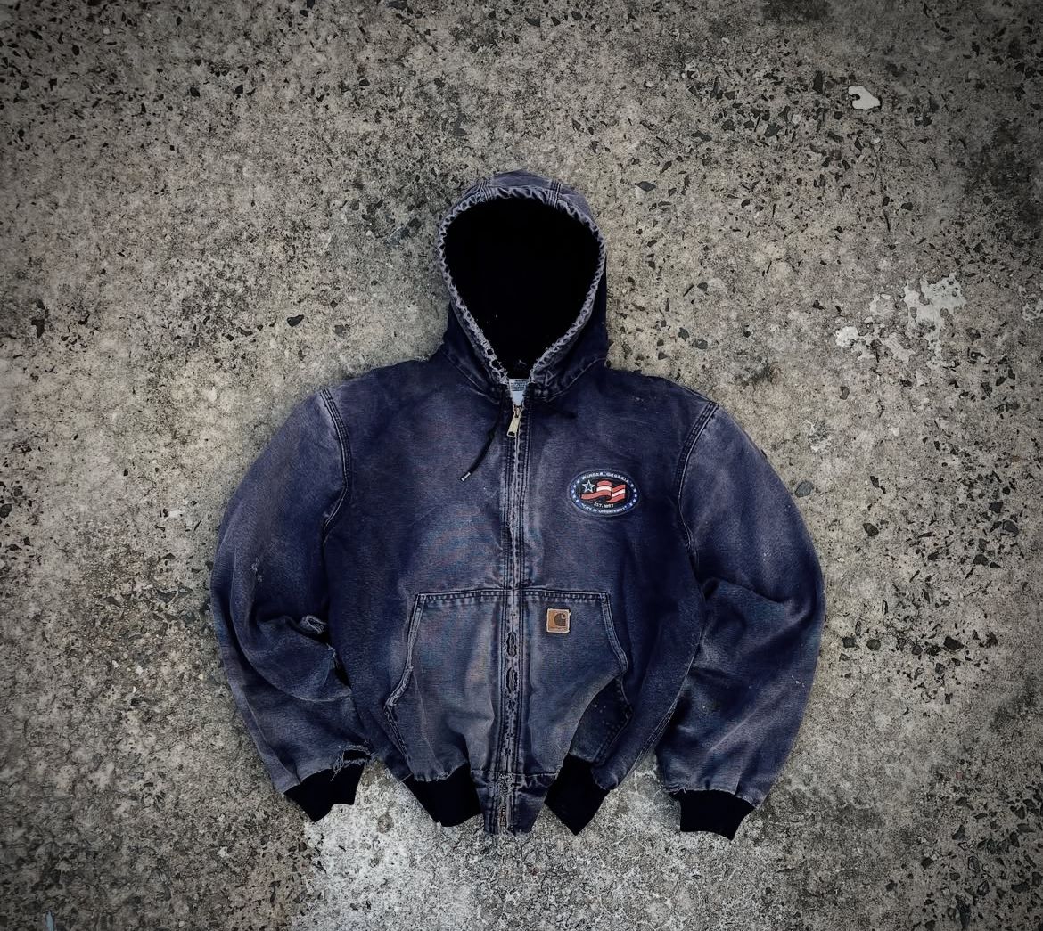 CARHARTT BLUE HOODIE