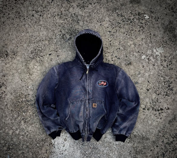 CARHARTT BLUE HOODIE