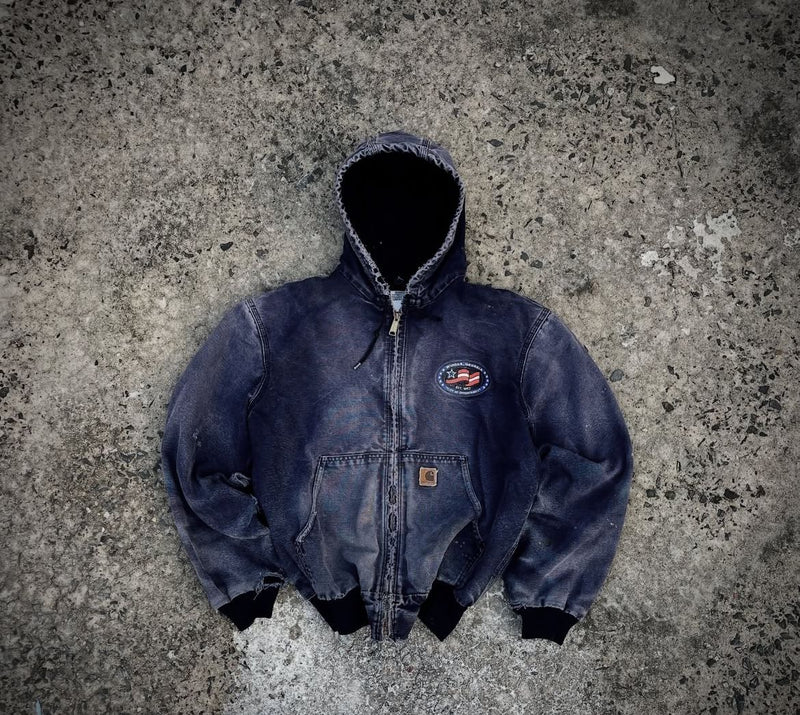 CARHARTT BLUE HOODIE