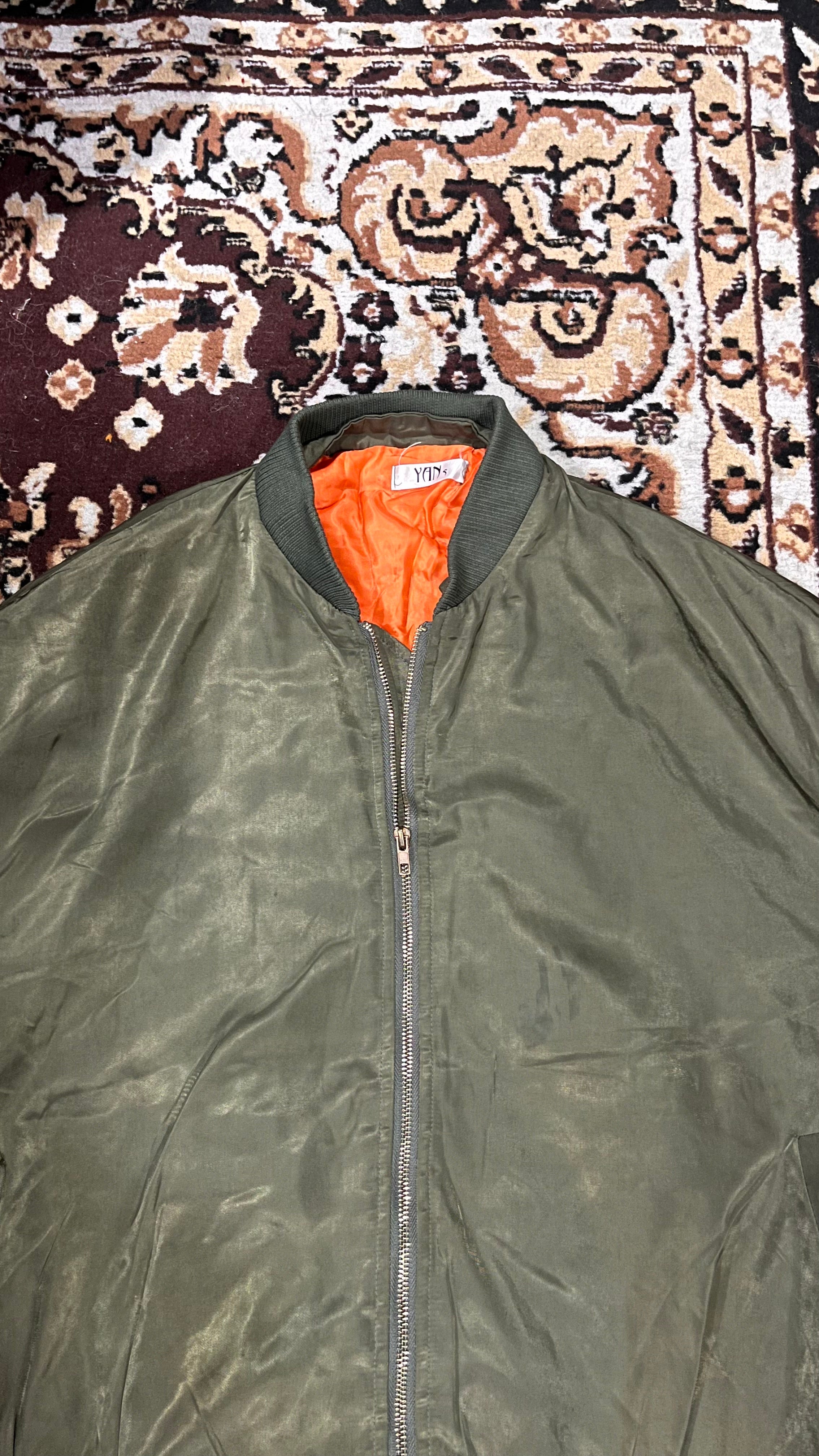 Green Bomber Jacket