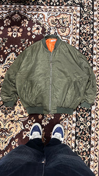 Green Bomber Jacket